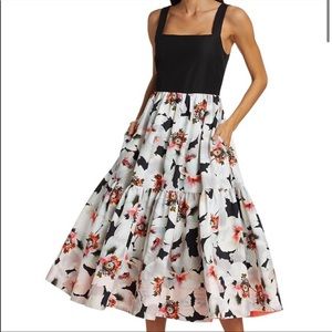 Tanya Taylor Gia floral dress size 0